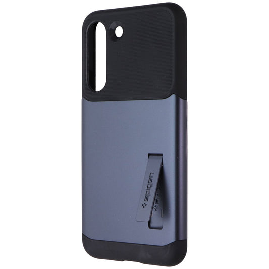 Spigen Slim Armor Series Dual Layer Case for Samsung Galaxy S22 - Metal Slate Cell Phone - Cases, Covers & Skins Spigen - Simple Cell Bulk Wholesale Pricing - USA Seller