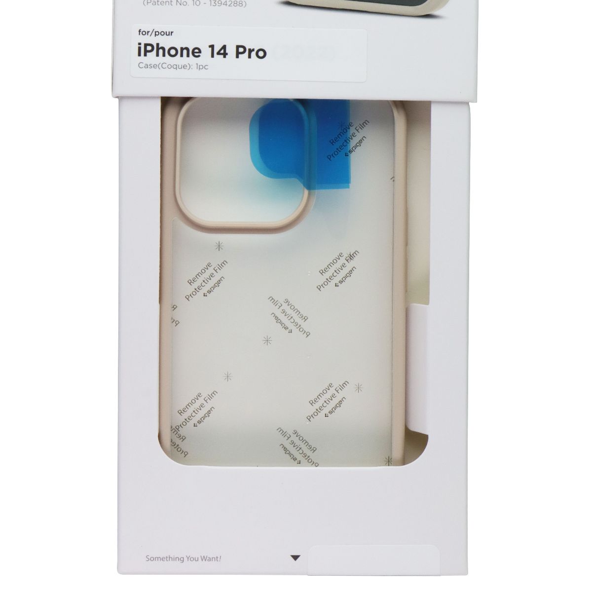 Spigen Crystal Hybrid Series Case for Apple iPhone 14 Pro - Beige Cell Phone - Cases, Covers & Skins Spigen - Simple Cell Bulk Wholesale Pricing - USA Seller