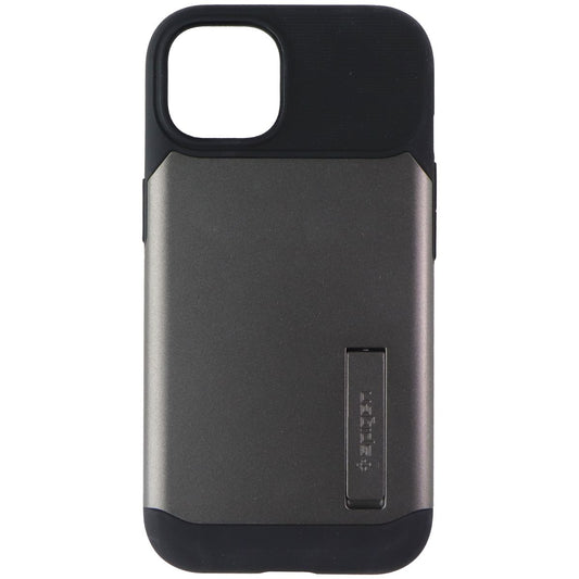 Spigen Slim Armor Case for Apple iPhone 13 - Gunmetal Cell Phone - Cases, Covers & Skins Spigen - Simple Cell Bulk Wholesale Pricing - USA Seller