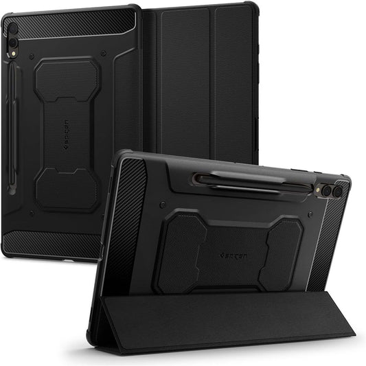 Spigen Rugged Armor Pro Series Case for Samsung Galaxy S10+/S9+ (Plus) - Black iPad/Tablet Accessories - Cases, Covers, Keyboard Folios Spigen - Simple Cell Bulk Wholesale Pricing - USA Seller