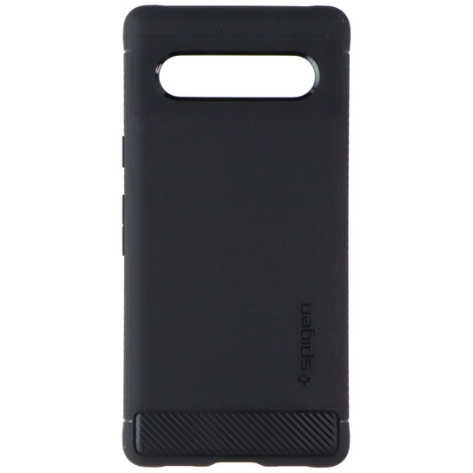 Spigen Military-Grade Rugged Armor Case for Google Pixel 7a - Matte Black Cell Phone - Cases, Covers & Skins Spigen - Simple Cell Bulk Wholesale Pricing - USA Seller