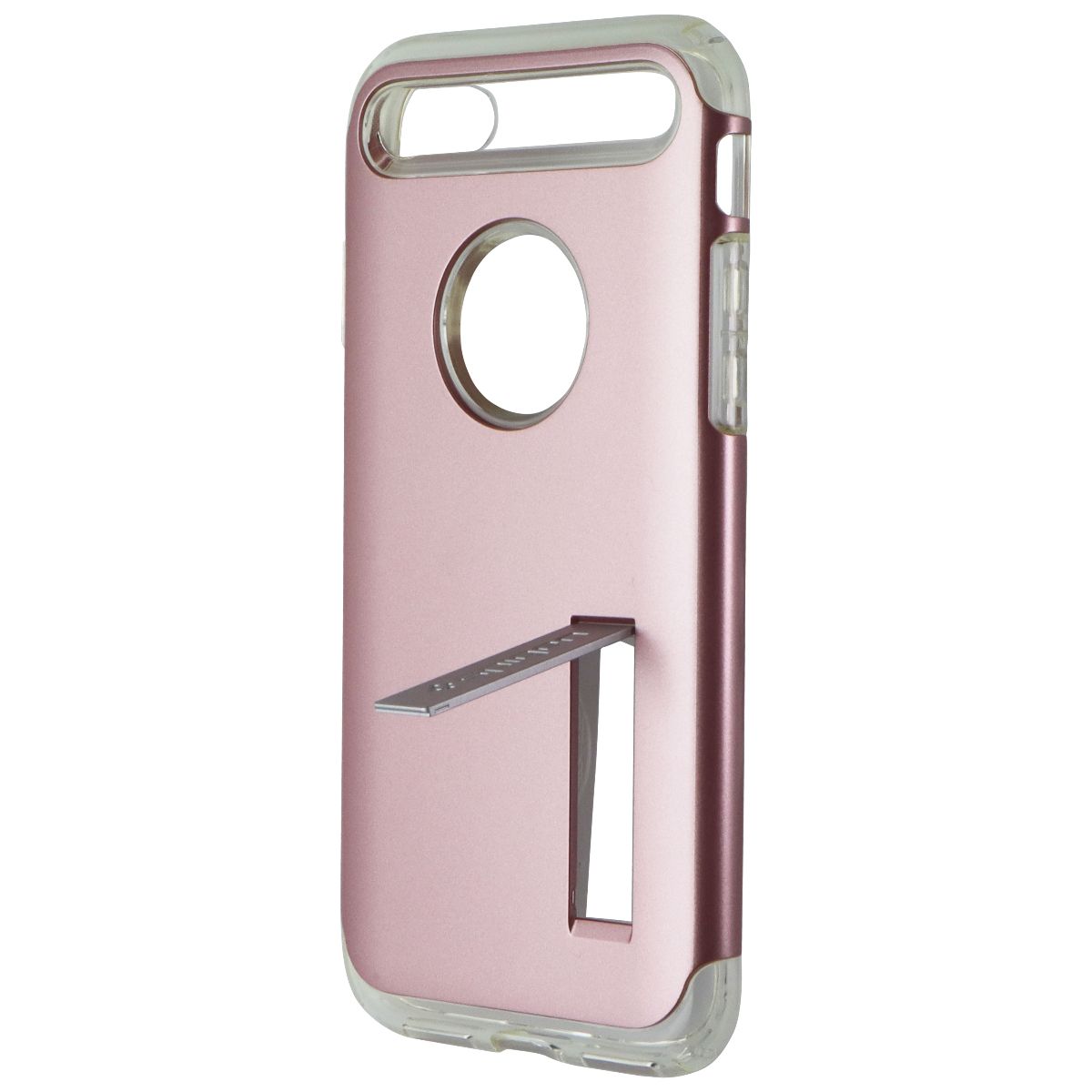 Spigen Slim Armor Dual Layer Case Cover w/ Kickstand iPhone 8 / 7 - Pink / Clear Cell Phone - Cases, Covers & Skins Spigen - Simple Cell Bulk Wholesale Pricing - USA Seller