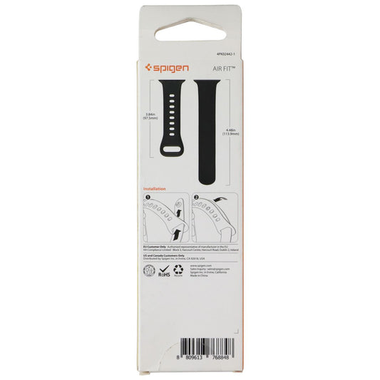 Spigen Silicone Band for Apple Watch Series (4/3/2/1) 40/38mm - Black