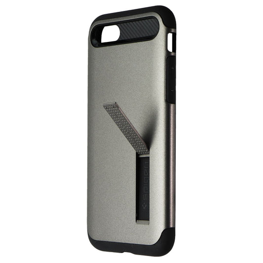 Spigen Slim Armor Series Case for Apple iPhone SE (2nd Gen) / 8 / 7 - Gunmetal Cell Phone - Cases, Covers & Skins Spigen - Simple Cell Bulk Wholesale Pricing - USA Seller