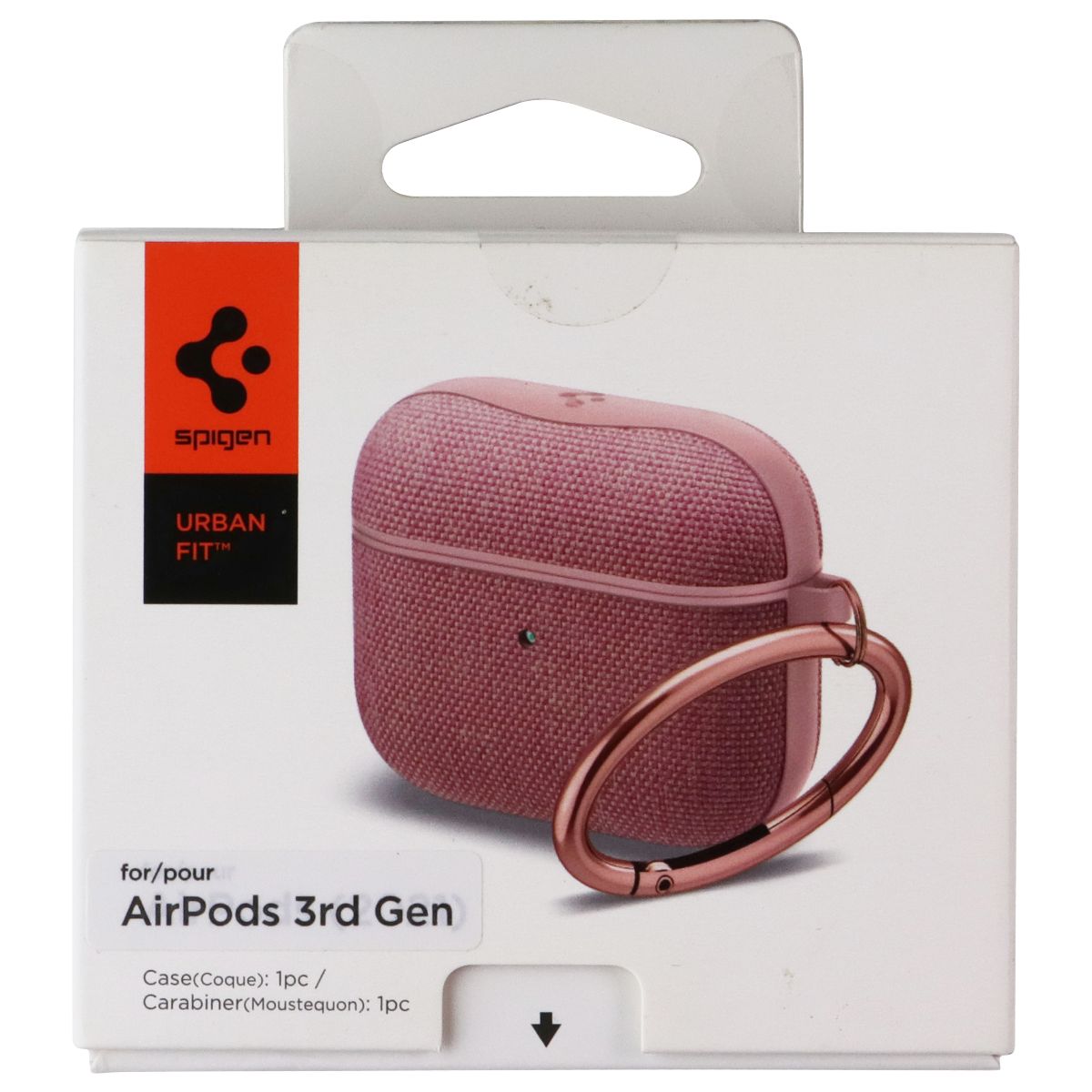 Spigen Urban Fit Headphone Case for Apple AirPods 3rd Gen - Rose Gold