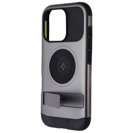 Spigen Slim Armor Kickstand Case for MagSafe for Apple iPhone 16 Pro - Gunmetal Cell Phone - Cases, Covers & Skins Spigen - Simple Cell Bulk Wholesale Pricing - USA Seller