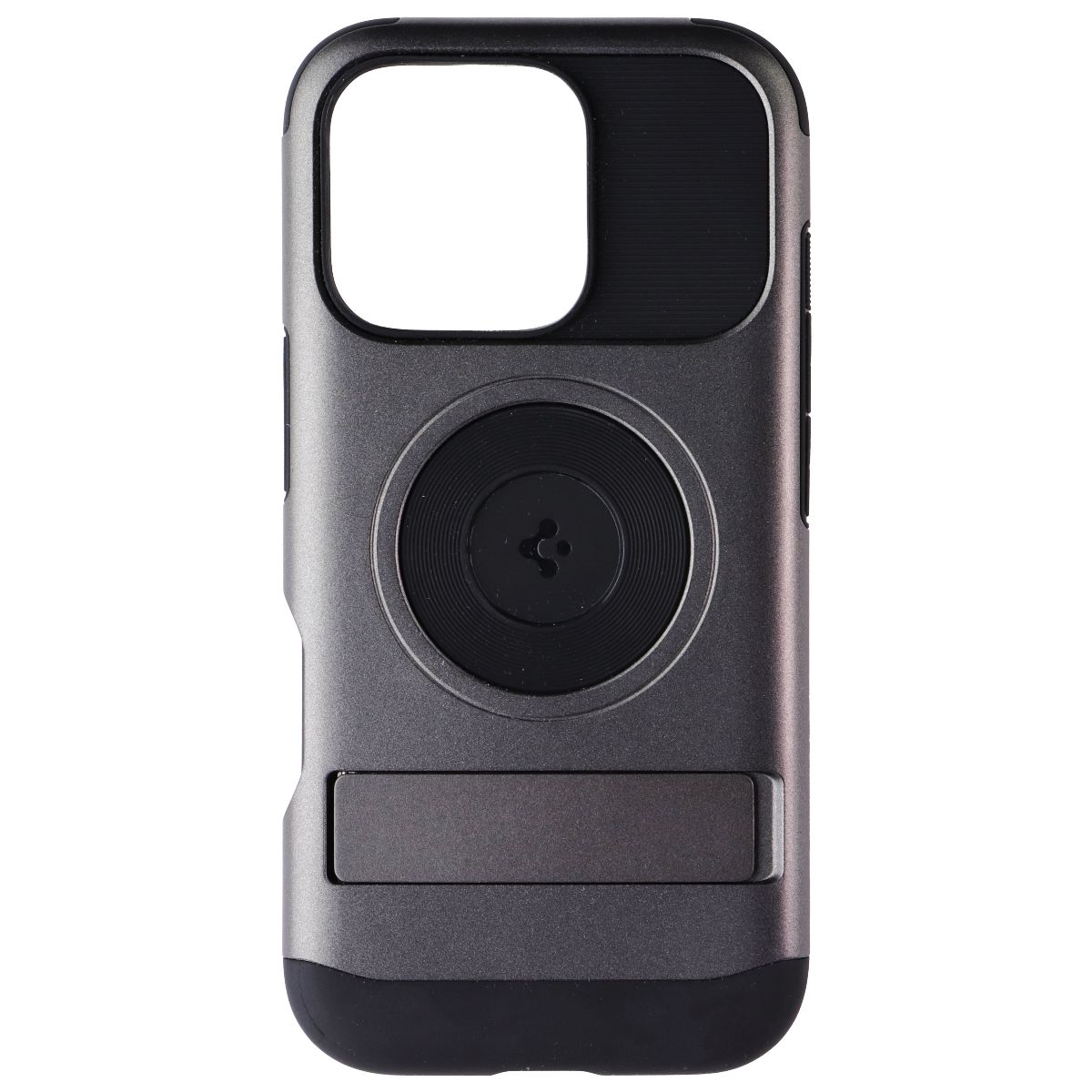 Spigen Slim Armor Kickstand Case for MagSafe for Apple iPhone 16 Pro - Gunmetal Cell Phone - Cases, Covers & Skins Spigen - Simple Cell Bulk Wholesale Pricing - USA Seller