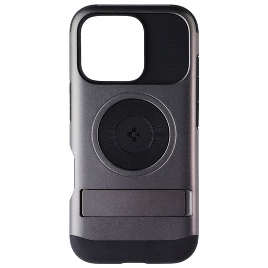 Spigen Slim Armor Kickstand Case for MagSafe for Apple iPhone 16 Pro - Gunmetal Cell Phone - Cases, Covers & Skins Spigen - Simple Cell Bulk Wholesale Pricing - USA Seller