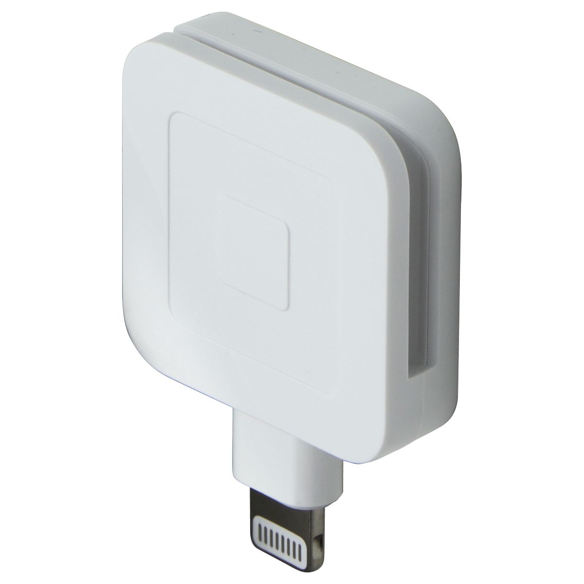 Square Reader for MagStripe with Lightning 8-Pin Connector - White Point of Sale Equipment - Credit Card Terminals, Readers Square - Simple Cell Bulk Wholesale Pricing - USA Seller