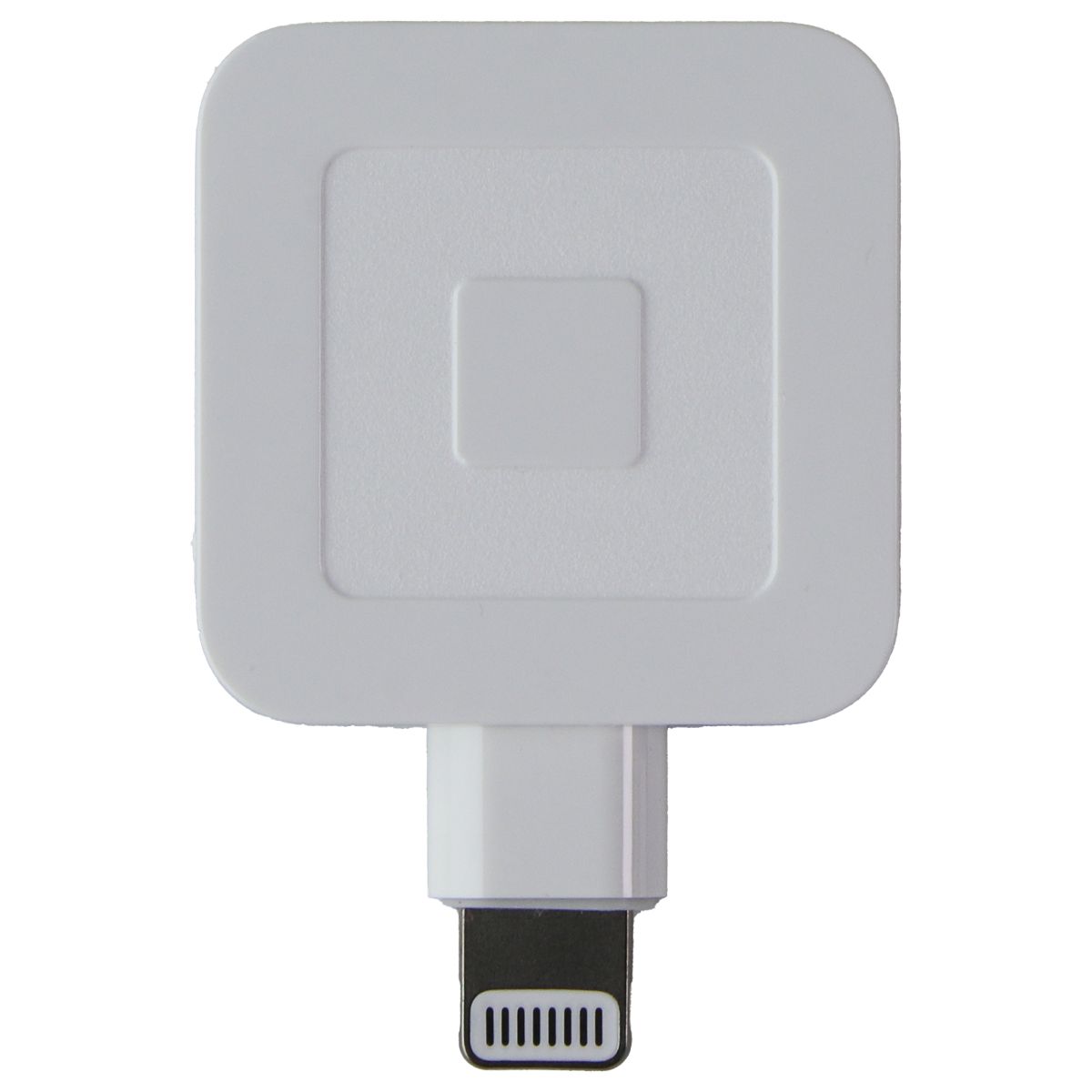 Square Reader for MagStripe with Lightning 8-Pin Connector - White Point of Sale Equipment - Credit Card Terminals, Readers Square - Simple Cell Bulk Wholesale Pricing - USA Seller
