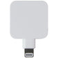 Square Reader for MagStripe with Lightning 8-Pin Connector - White Point of Sale Equipment - Credit Card Terminals, Readers Square - Simple Cell Bulk Wholesale Pricing - USA Seller
