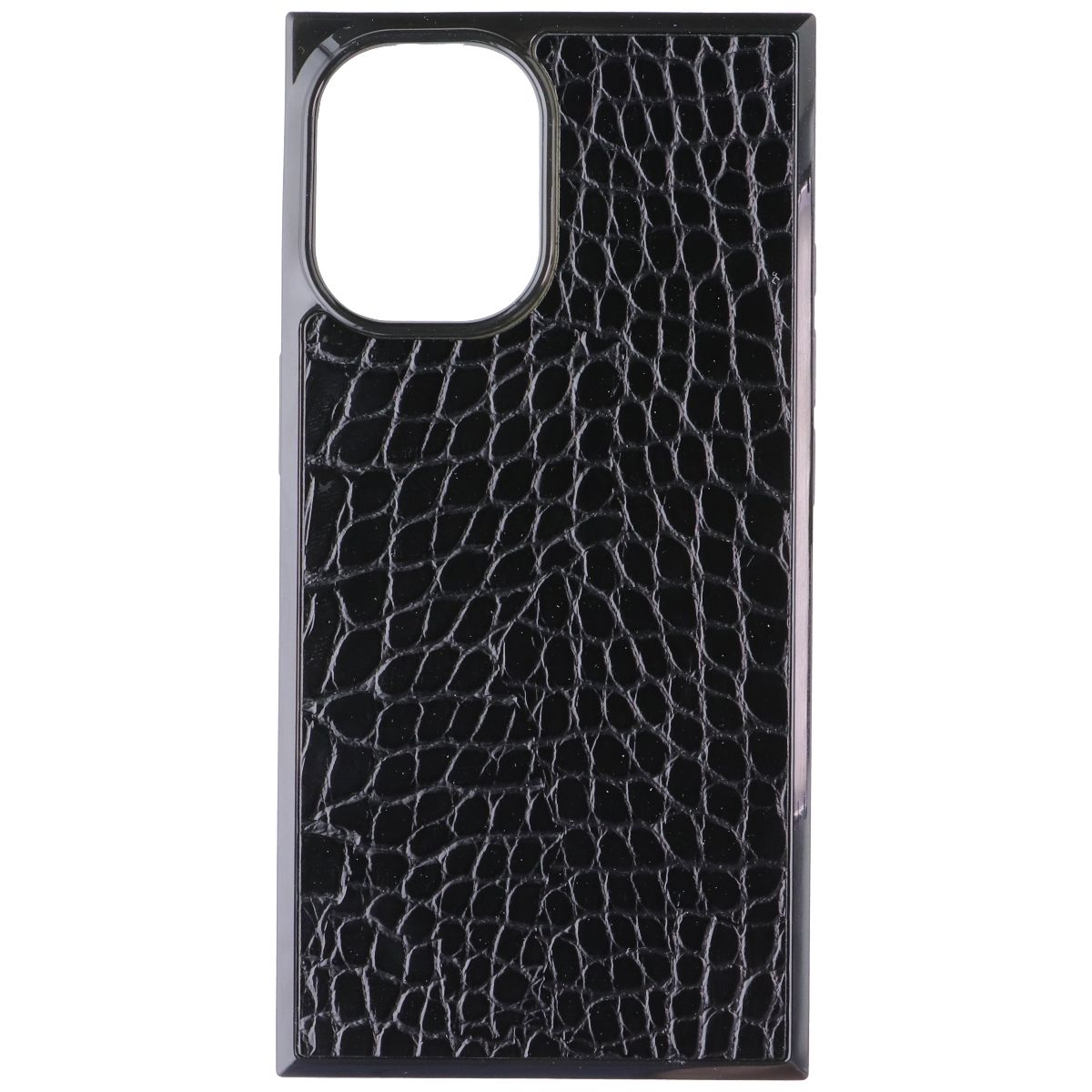 Square by Flaunt Case for MagSafe for Apple iPhone 16 - Black Crocodile
