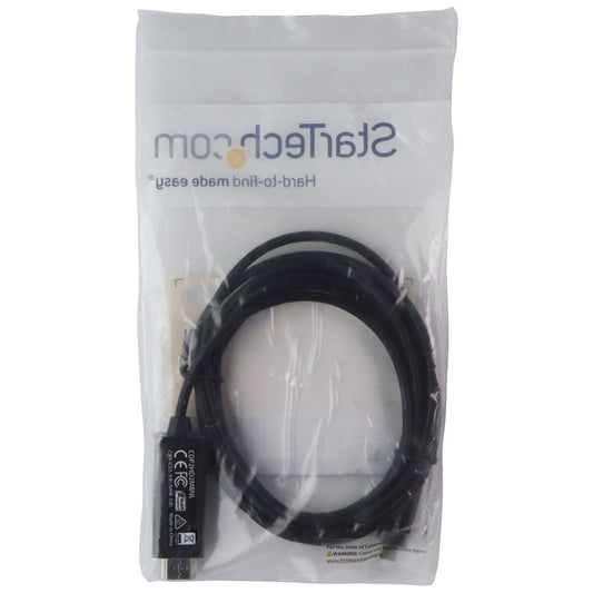 StarTech 6.6 Foot USB-C to HDMI (4k 60Hz) Adapter Cable - Black (CDP2HD2MBNL) Computer/Network - Monitor/AV Cables & Adapters StarTech - Simple Cell Bulk Wholesale Pricing - USA Seller