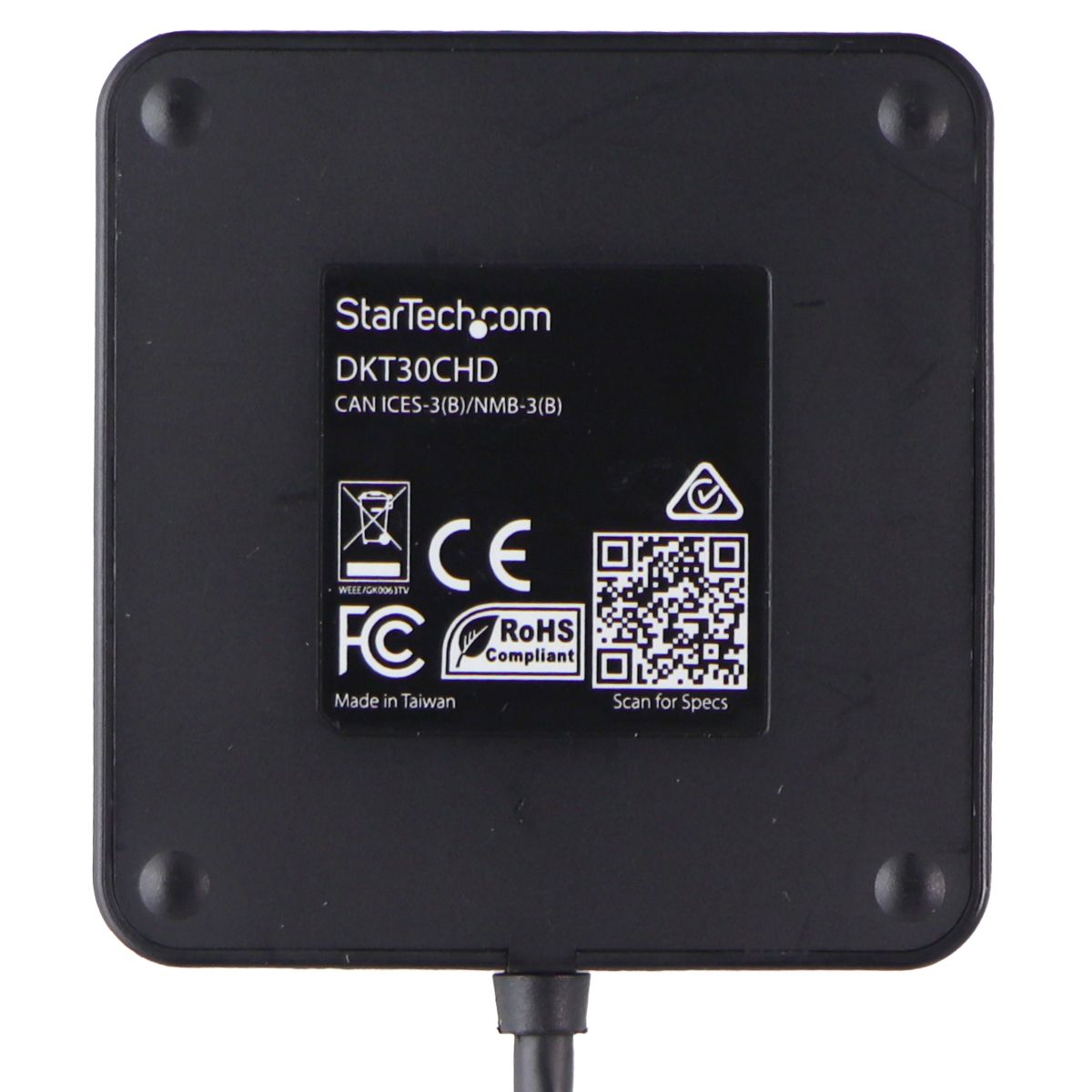 StarTech.com USB C Multiport Adapter USB C/USB A/RJ45/HDMI (DKT30CHD) - Black Computer/Network - USB Cables, Hubs & Adapters StarTech.com - Simple Cell Bulk Wholesale Pricing - USA Seller