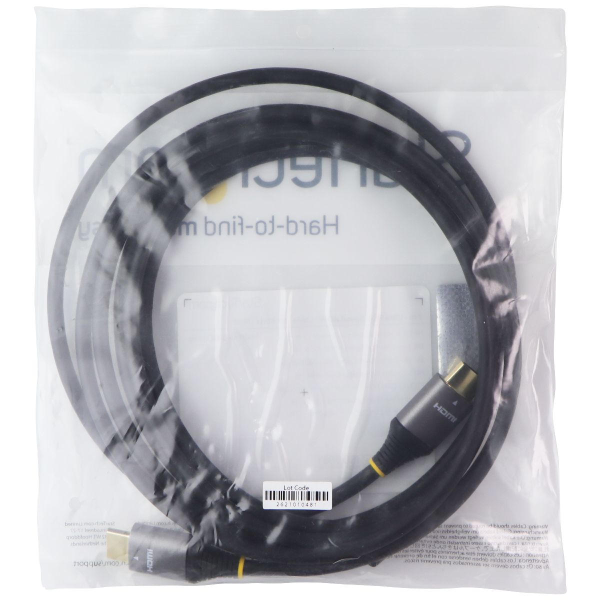 StarTech (9.8ft / 3m) 2.1 Ultra High Speed HDMI Cable - 8K 60HZ - 48Gbps TV, Video & Audio Accessories - Video Cables & Interconnects StarTech - Simple Cell Bulk Wholesale Pricing - USA Seller