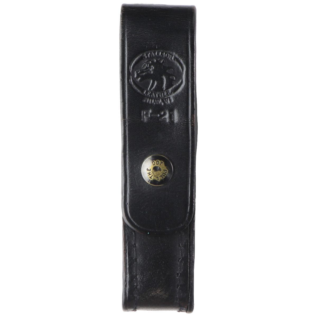 Stallion Leather F-21 Baton Holder Belt Clip - Black Other Sporting Goods Stallion - Simple Cell Bulk Wholesale Pricing - USA Seller