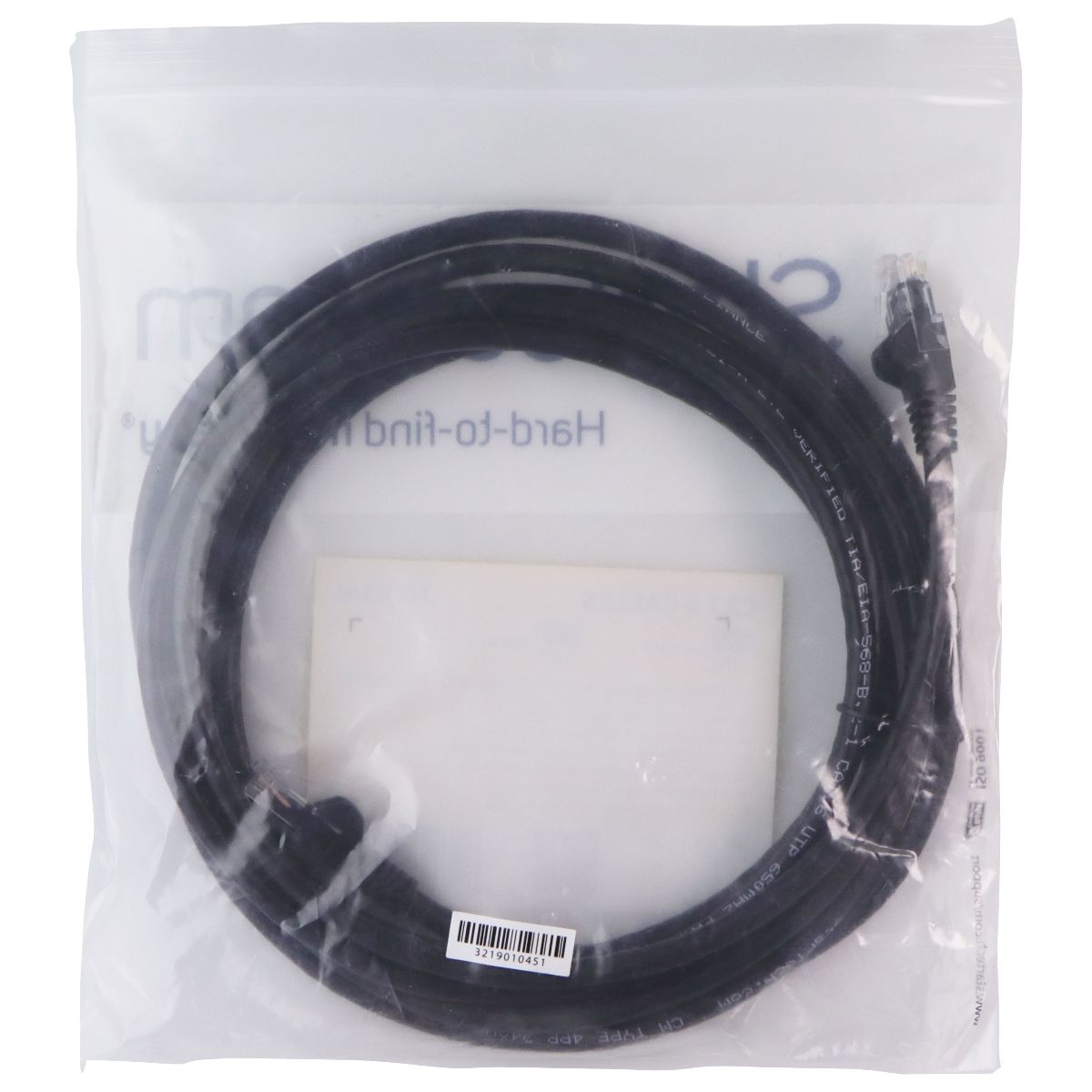 StarTech (10-Foot) Snagless CAT6 UTP Ethernet Patch Cable - ETL Verified - Black Computer/Network - Ethernet Cables (RJ-45, 8P8C) StarTech - Simple Cell Bulk Wholesale Pricing - USA Seller