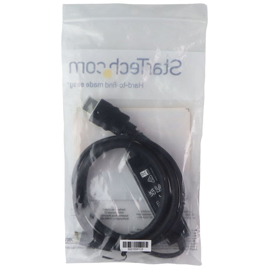 Star Tech 3 Foot USB-C to HDMI Display Port Cable (4K 30Hz) - Black