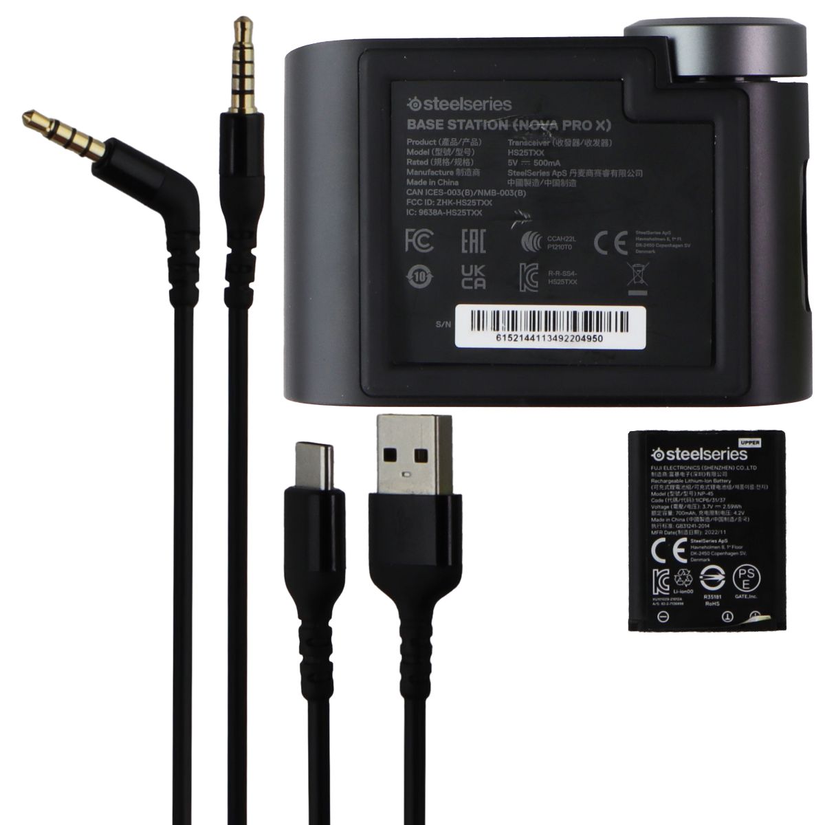 SteelSeries Arctis Nova Pro Wireless Headset with Base Station for Xbox - Black Gaming/Console - Headsets SteelSeries - Simple Cell Bulk Wholesale Pricing - USA Seller