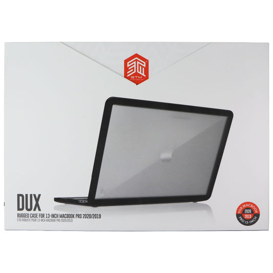 STM Dux Series Rugged Case for Apple MacBook Pro 13-inch (2020/2019) - Black Computer Accessories - Laptop Cases & Bags STM - Simple Cell Bulk Wholesale Pricing - USA Seller