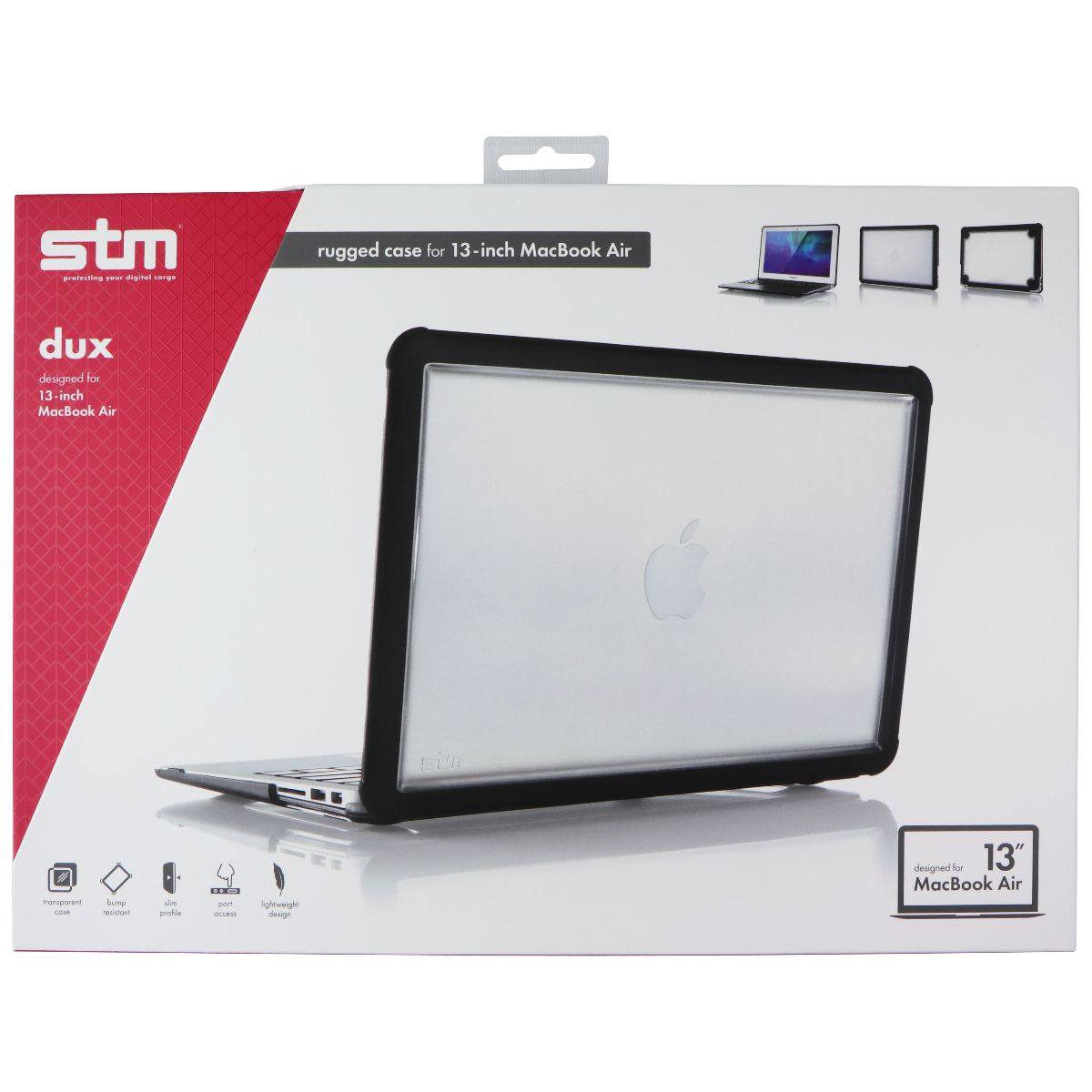 STM Dux Case for 13-inch MacBook Air - Black