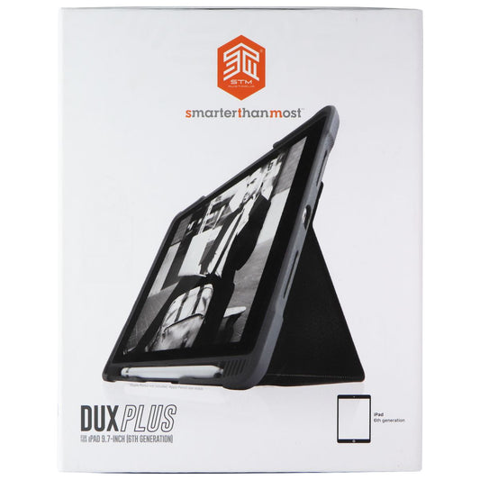 STM Dux Plus Duo Rugged Case for Apple iPad Pro (9.7-in) 6th Gen - Black iPad/Tablet Accessories - Cases, Covers, Keyboard Folios STM - Simple Cell Bulk Wholesale Pricing - USA Seller