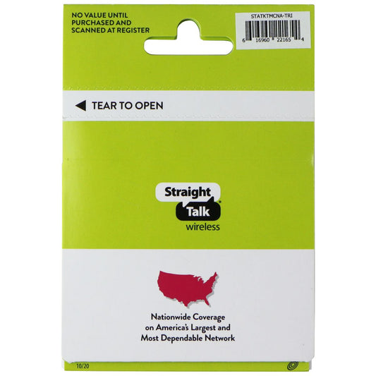 StraightTalk Wireless Verizon SIM Card KIT for Phones (Nano/Micro/Stndrd) MCNA