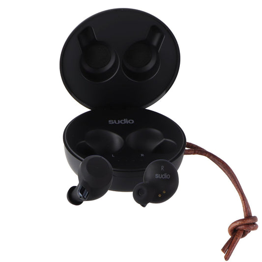 Sudio Fem True Wireless In-Ear Bluetooth Earphones - Black Portable Audio - Headphones Sudio - Simple Cell Bulk Wholesale Pricing - USA Seller