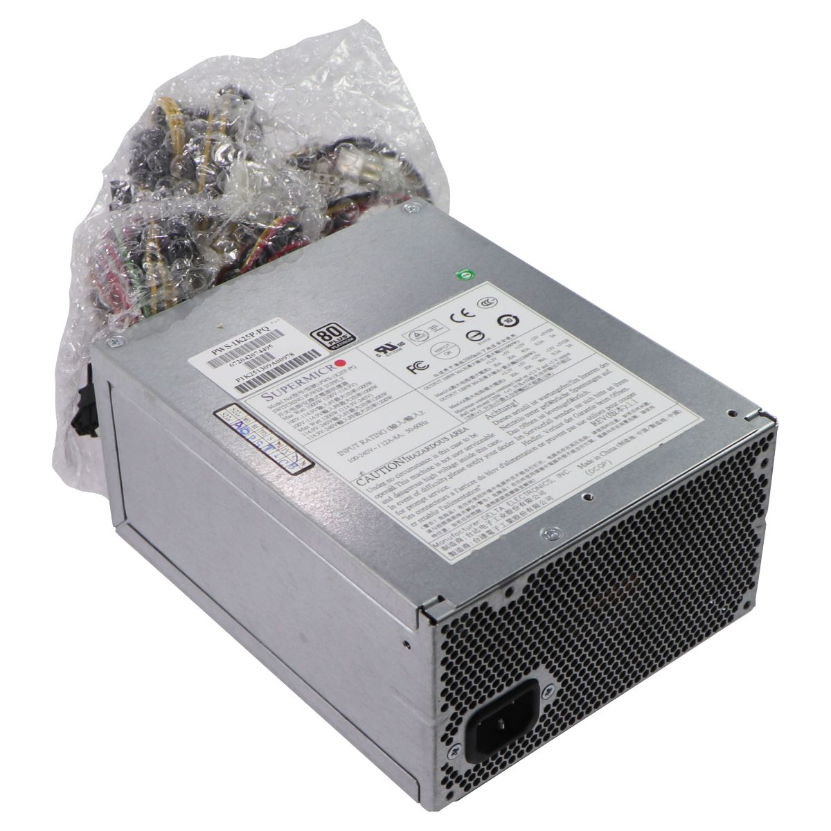 Supermicro 1200w ATX12V Switching Power Supply - (PWS-1K25P-PQ) Computer Parts - Power Supplies Supermicro - Simple Cell Bulk Wholesale Pricing - USA Seller