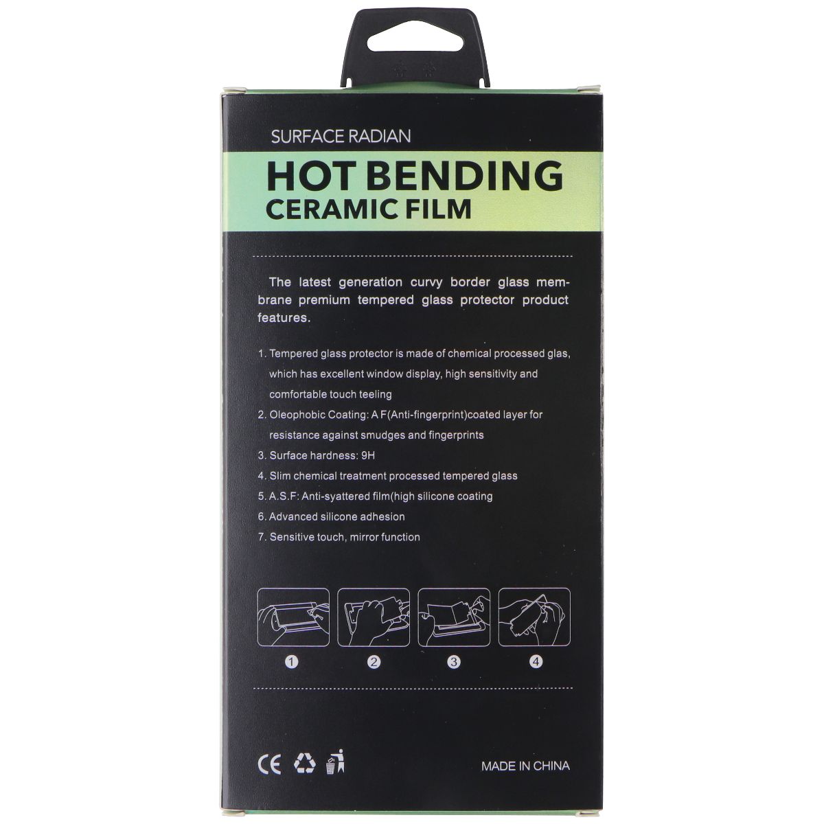 Surface Radian Hot Bending Ceramic 9H Screen Protector for Samsung Galaxy Note20 Cell Phone - Screen Protectors Surface Radian - Simple Cell Bulk Wholesale Pricing - USA Seller