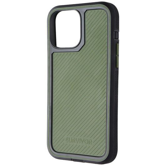 Survivor All-Terrain Earth Series Case for iPhone 13 Pro Max - Black/Wild Fern Cell Phone - Cases, Covers & Skins Survivor - Simple Cell Bulk Wholesale Pricing - USA Seller
