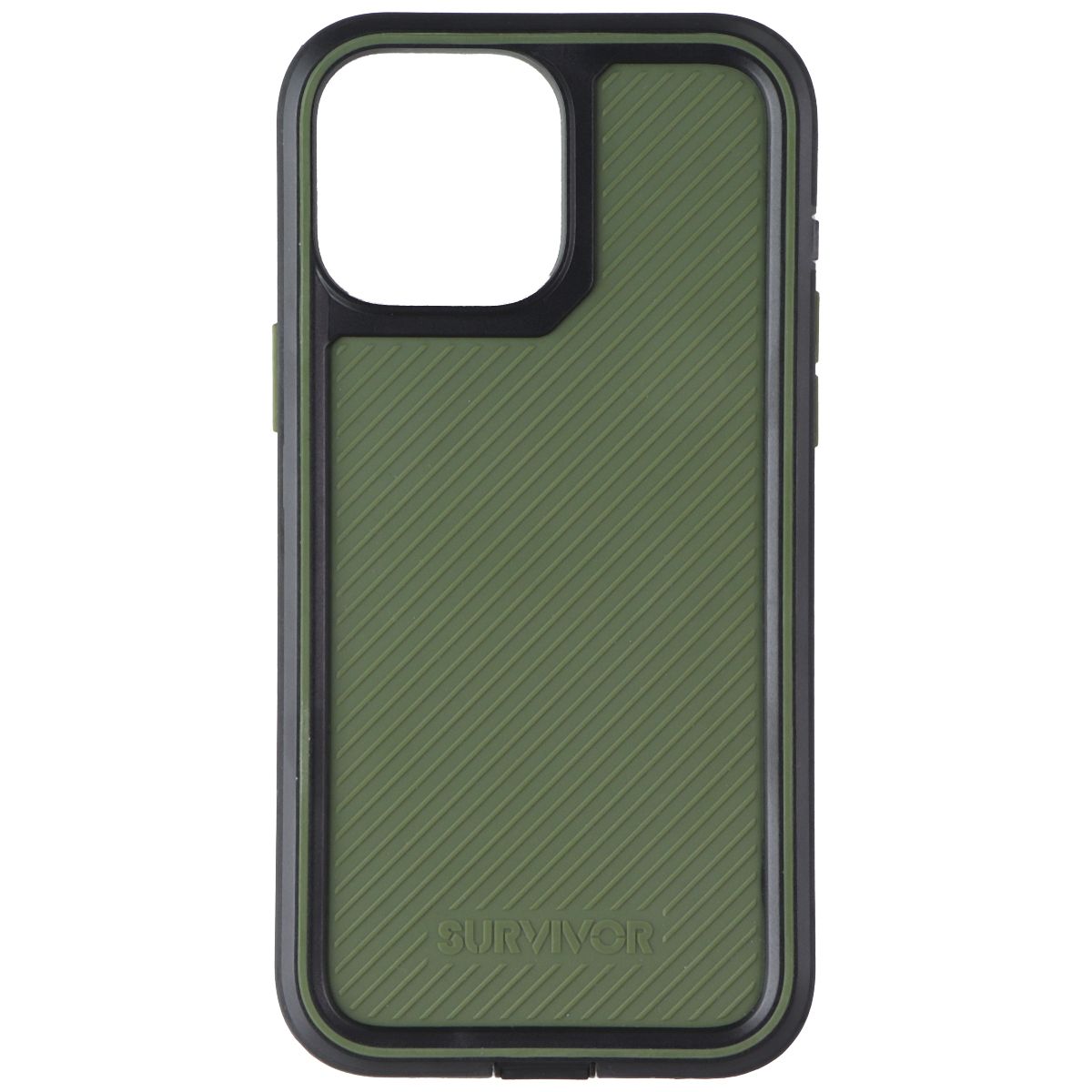 Survivor All-Terrain Earth Series Case for iPhone 13 Pro Max - Black/Wild Fern Cell Phone - Cases, Covers & Skins Survivor - Simple Cell Bulk Wholesale Pricing - USA Seller