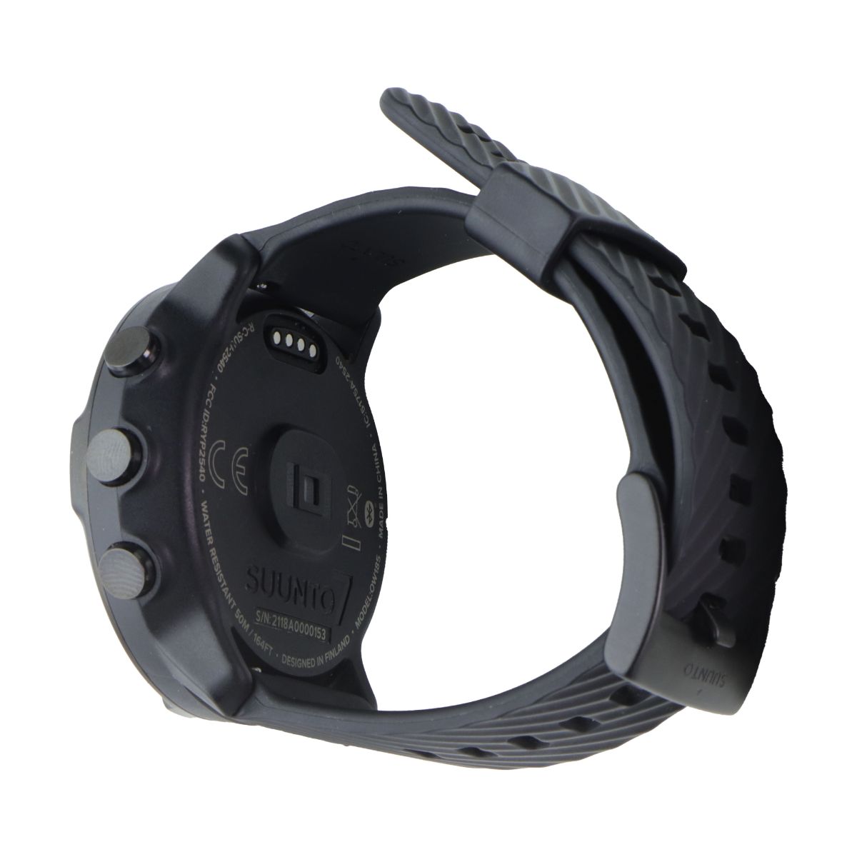 Suunto 7 GPS 43mm (OW185) WiFi Smart Watch - Stainless Steel Black Smart Watches Suunto - Simple Cell Bulk Wholesale Pricing - USA Seller