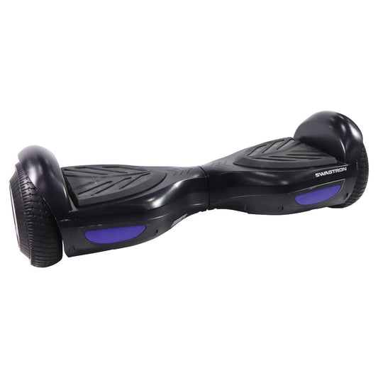 Swagtron Swagboard EVO V2 Hoverboard - 185 lb Weight Limit - Black