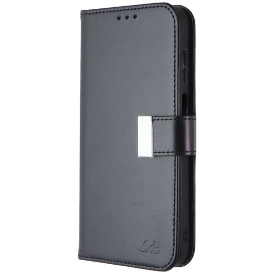 SYB Wallet Folio Series Case for Samsung Galaxy A15 (5G) - Black Cell Phone - Cases, Covers & Skins SYB - Simple Cell Bulk Wholesale Pricing - USA Seller