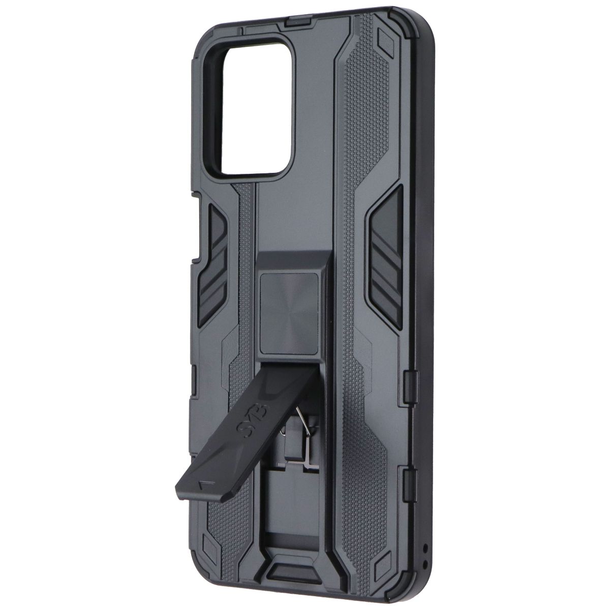 SYB Reflex Series Case with Kickstand for Motorola Moto G 5G (2023) - Black Cell Phone - Cases, Covers & Skins SYB - Simple Cell Bulk Wholesale Pricing - USA Seller
