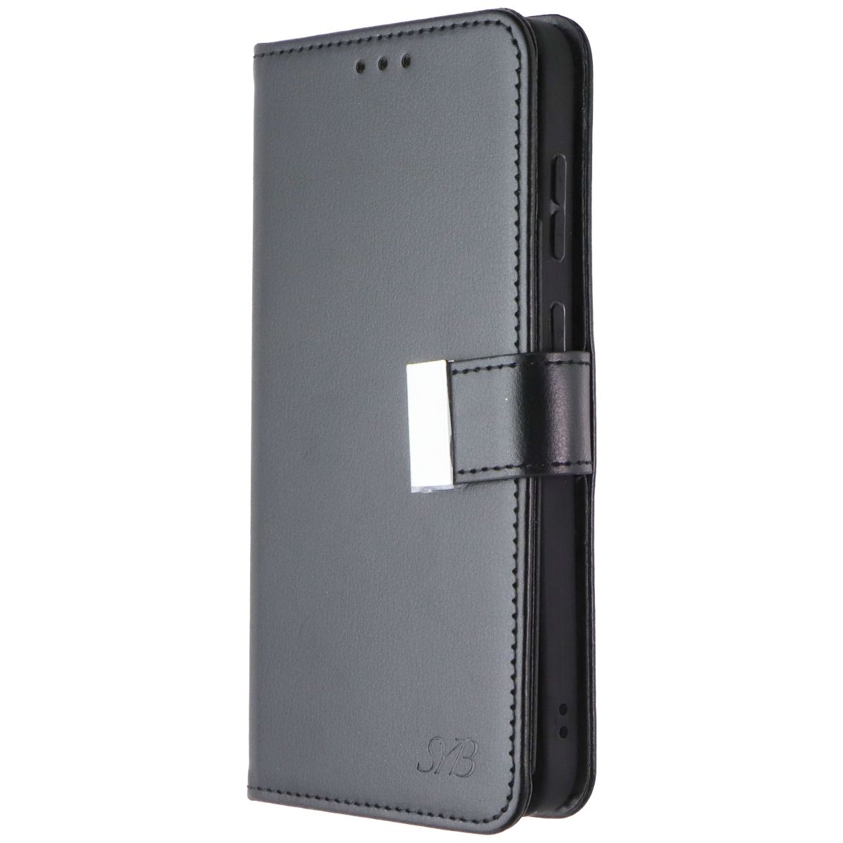 SYB Wallet Folio Series Case for Samsung Galaxy S24+ (Plus) - Black Cell Phone - Cases, Covers & Skins SYB - Simple Cell Bulk Wholesale Pricing - USA Seller