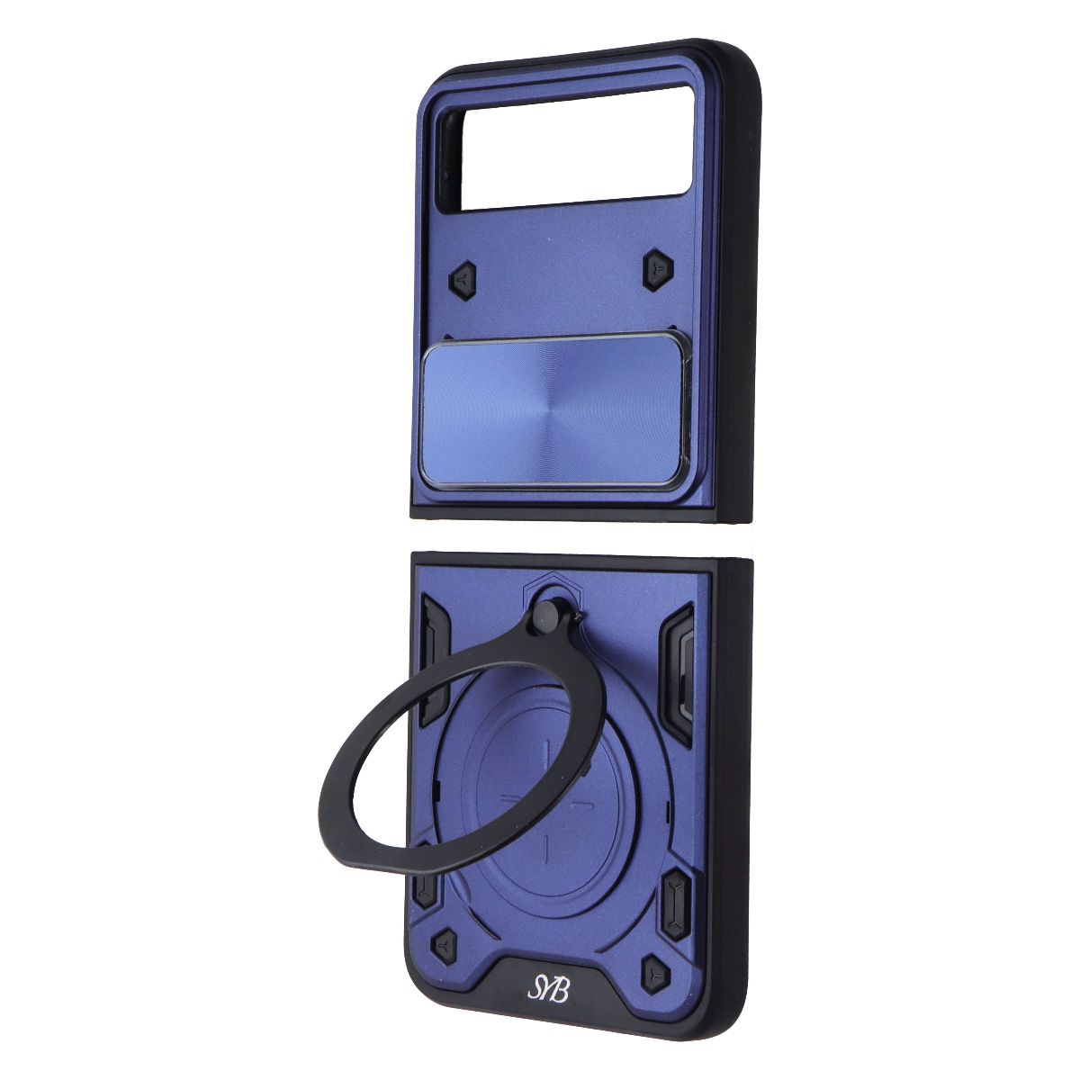 SYB Tech Accessory Case for Motorola RAZR (2023) - Dark Blue/Black Cell Phone - Cases, Covers & Skins SYB - Simple Cell Bulk Wholesale Pricing - USA Seller
