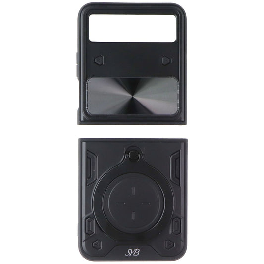 SYB Hybrid Protector Case with Ring Stand for Motorola RAZR (2023) - Black Cell Phone - Cases, Covers & Skins SYB - Simple Cell Bulk Wholesale Pricing - USA Seller