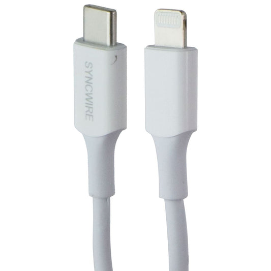 SyncWire 2m/6.5FT USB-C to Lightning 8-Pin Fast Charging Cable - White Cell Phone - Cables & Adapters SyncWire - Simple Cell Bulk Wholesale Pricing - USA Seller
