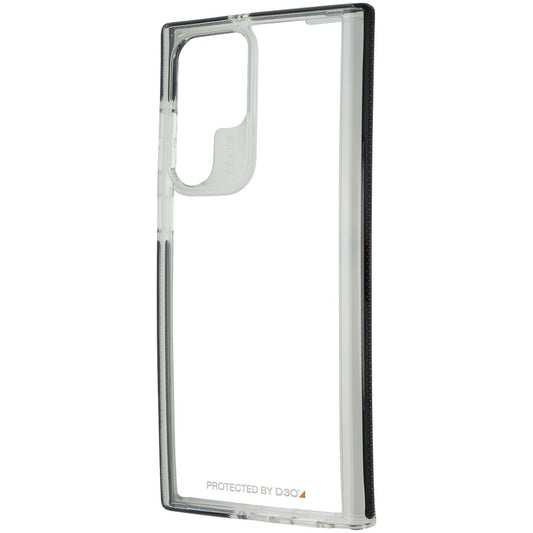 ZAGG Gear4 Santa Cruz Series Case for Samsung Galaxy S22 Ultra - Clear/Black Cell Phone - Cases, Covers & Skins Zagg - Simple Cell Bulk Wholesale Pricing - USA Seller