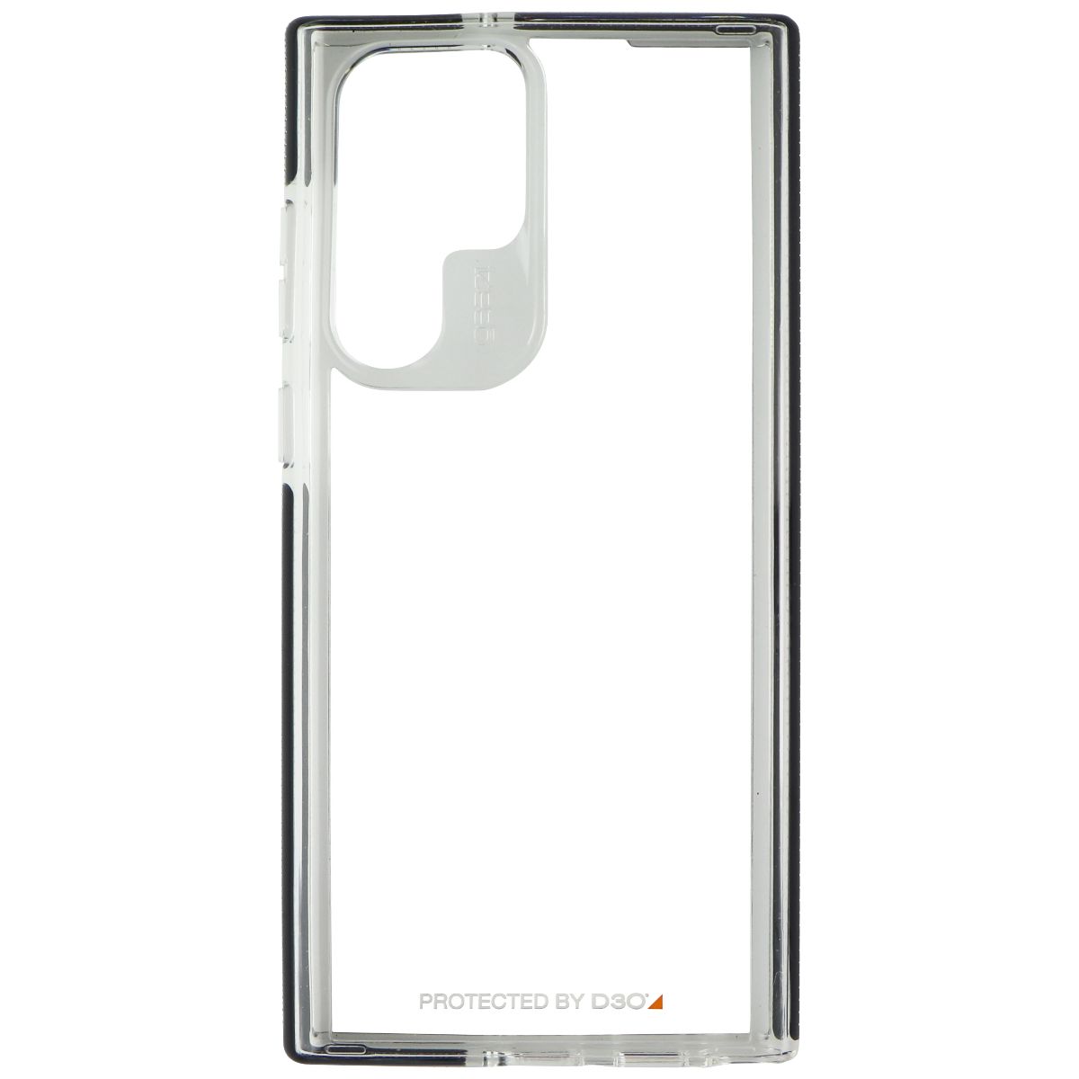 ZAGG Gear4 Santa Cruz Series Case for Samsung Galaxy S22 Ultra - Clear/Black Cell Phone - Cases, Covers & Skins Zagg    - Simple Cell Bulk Wholesale Pricing - USA Seller