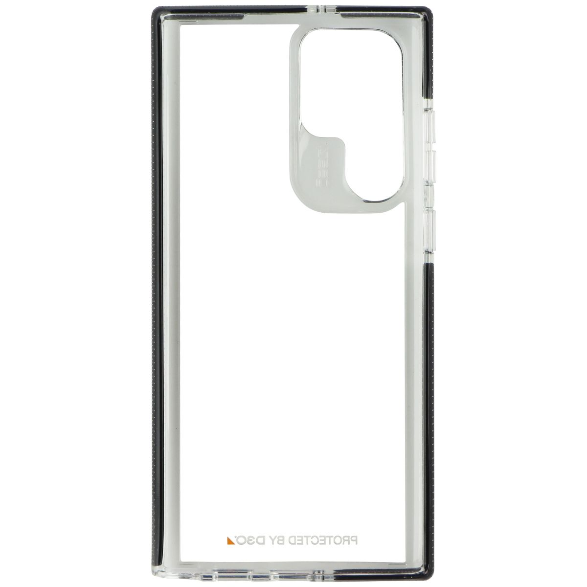 ZAGG Gear4 Santa Cruz Series Case for Samsung Galaxy S22 Ultra - Clear/Black Cell Phone - Cases, Covers & Skins Zagg    - Simple Cell Bulk Wholesale Pricing - USA Seller