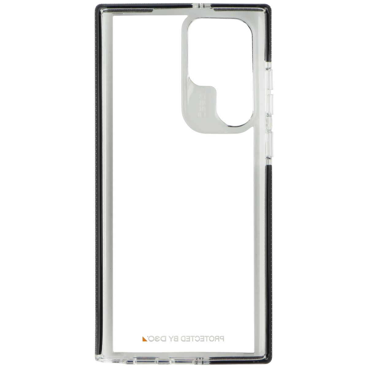 ZAGG Gear4 Santa Cruz Series Case for Samsung Galaxy S22 Ultra - Clear/Black Cell Phone - Cases, Covers & Skins Zagg - Simple Cell Bulk Wholesale Pricing - USA Seller