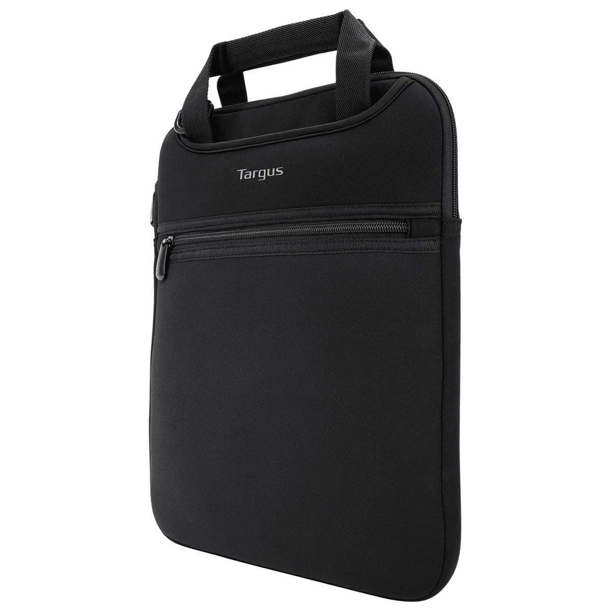 Targus 12-inch Vertical Slipcase Tablet Sleeve with Hideaway Handles - Black iPad/Tablet Accessories - Cases, Covers, Keyboard Folios Targus - Simple Cell Bulk Wholesale Pricing - USA Seller