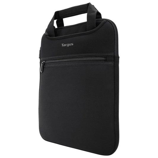 Targus 12-inch Vertical Slipcase Tablet Sleeve with Hideaway Handles - Black iPad/Tablet Accessories - Cases, Covers, Keyboard Folios Targus - Simple Cell Bulk Wholesale Pricing - USA Seller