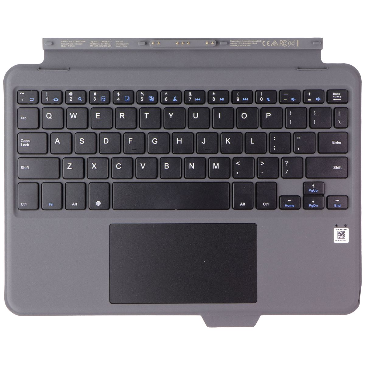 Targus Galaxy Tab Active 4 Pro Magnetic Keyboard (GP-JKT63) iPad/Tablet Accessories - Docking Stations/Keyboards Targus - Simple Cell Bulk Wholesale Pricing - USA Seller