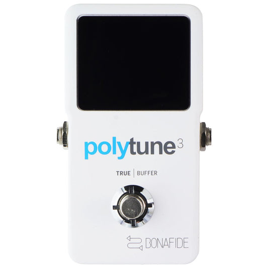 TC Electronic PolyTune 3 Polyphonic Tuner - White Other Sporting Goods TC Electronic - Simple Cell Bulk Wholesale Pricing - USA Seller
