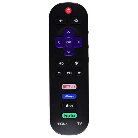 Replacement TCL Remote Netflix/ Disney+/ Apple TV+/ Hulu - Black TV, Video & Audio Accessories - Remote Controls TCL - Simple Cell Bulk Wholesale Pricing - USA Seller