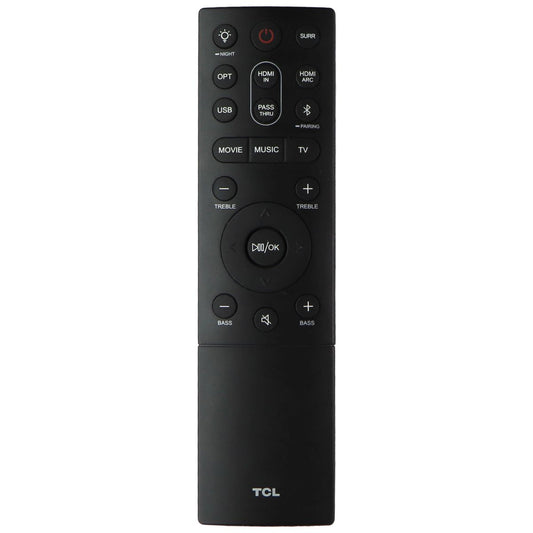 TCL Replacement Remote Control for Select TCL TVs - Black (QC21E26L18) TV, Video & Audio Accessories - Remote Controls TCL - Simple Cell Bulk Wholesale Pricing - USA Seller